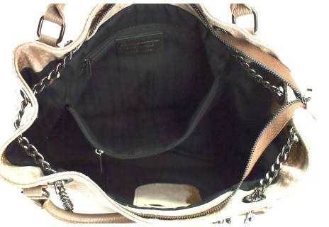 Moderní dámská kožená kabelka Arteddy s hadím vzorem