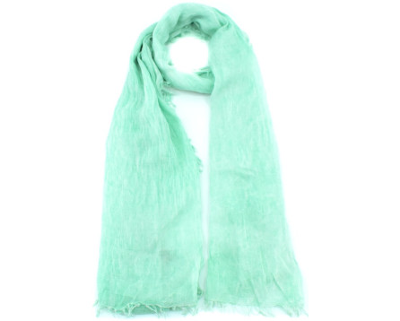 Dámský šátek Made in Italy - světle zelená