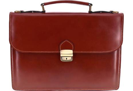 Kožená aktovka Arteddy - 1 komorová
