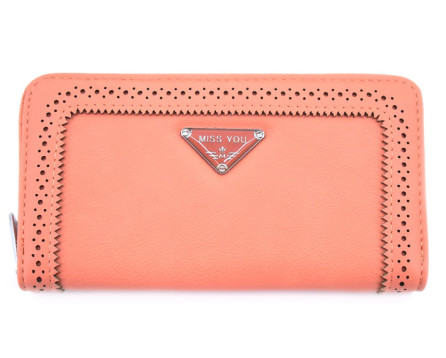 Peněženka Miss You - lososová