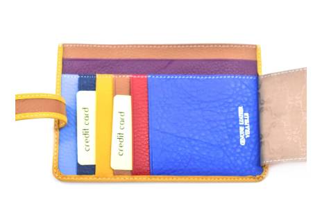 Dámská/pánská kožená  dokladovka  k uložení kreditních karet a dokladů