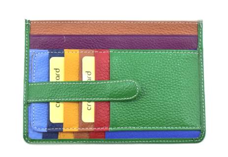 Dámská/pánská kožená  dokladovka  k uložení kreditních karet a dokladů