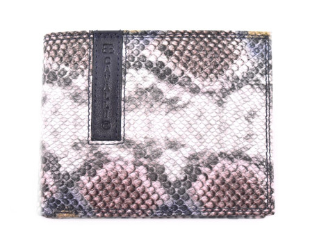 Pánská moderní kožená peněženka z pravé kůže B.Cavalli - béžová