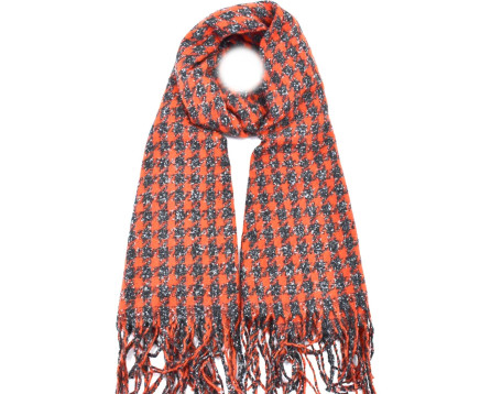 Dámská šála - oranžová