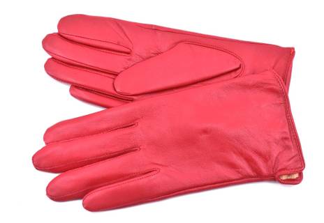 Elegantní zateplené kožené dámské rukavice Every