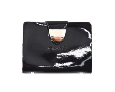 Dámská kožená  dokladovka  k uložení karet a dokladů Omely - černá