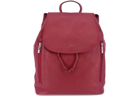 Dámský kožený batoh s klopnou Arteddy