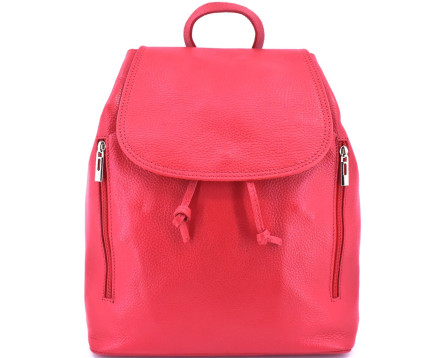 Dámský kožený batoh s klopnou Arteddy