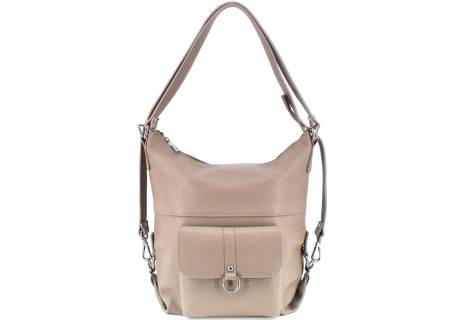 Kožená kabelka a batoh v jednom Arteddy