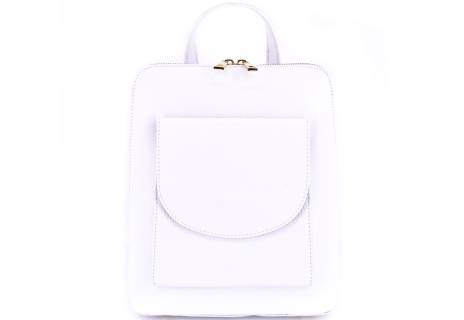 Dámský / dívčí kožený batoh a kabelka v jednom / Arteddy