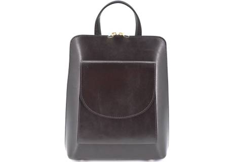 Dámský / dívčí kožený batoh a kabelka v jednom / Arteddy