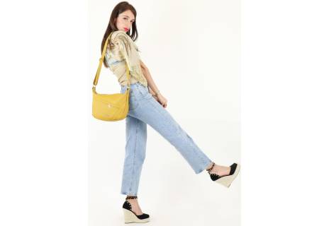 Dámská kožená kabelka crossbody Juice