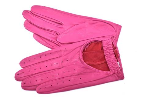 Dámské kožené rukavice do auta Arteddy