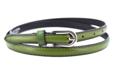 Dámský úzký kožený opasek Arteddy