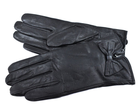 Dámské kožené zateplené rukavice Arteddy