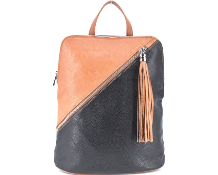 Dámský kožený batoh a kabelka v jednom /Arteddy