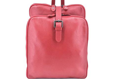 Dámský / dívčí kožený batoh a kabelka v jednom / Arteddy