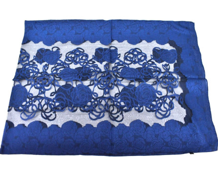 Dámský šátek - tmavě modrá