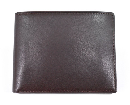 Pánská kožená peněženka Arteddy - tmavě hnědá