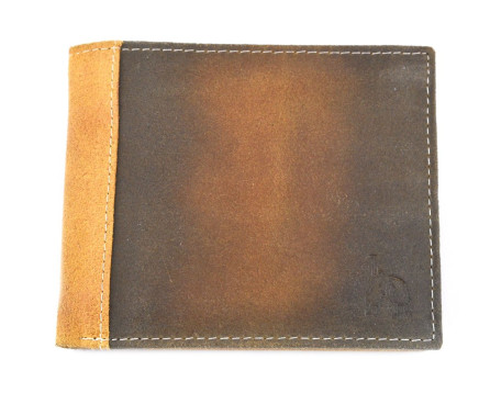 Pánská kožená peněženka Cortina Polo style - hořčicová