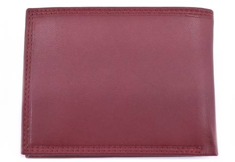 Pánská kožená peněženka Coveri - vínová