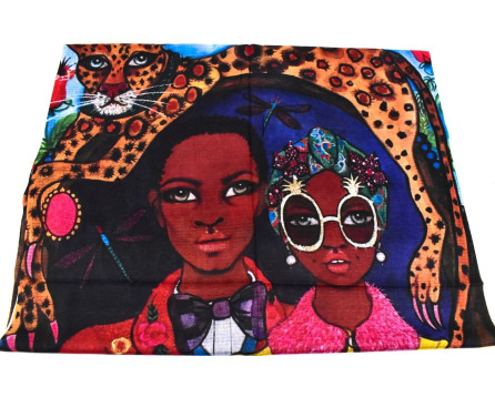 Dámský šátek - vícebarevný