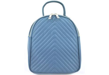 Dámský/dívčí kožený prošívaný batoh Arteddy