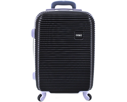 Cestovní kufr skořepinový - černá (L) 90l