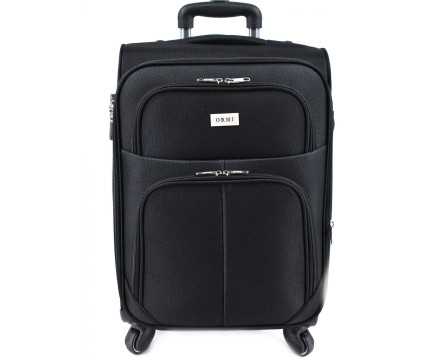 Cestovní textilní palubní kufr  Ormi (S) 45l černá