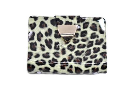 Dámská kožená  dokladovka  k uložení karet a dokladů Omely