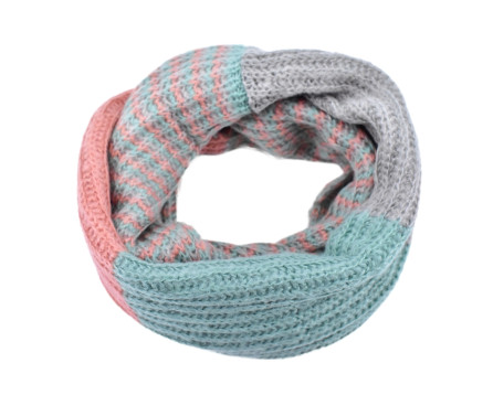 Tunelová šála - šedá