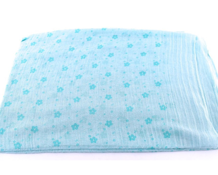 Dámský šátek s kytičkama Arteddy - zelená