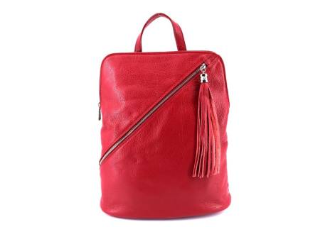 Dámský kožený batoh a kabelka v jednom /Arteddy