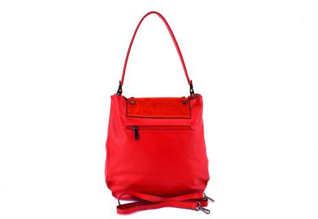 Dámská kožená  kabelka s klopnou Arteddy