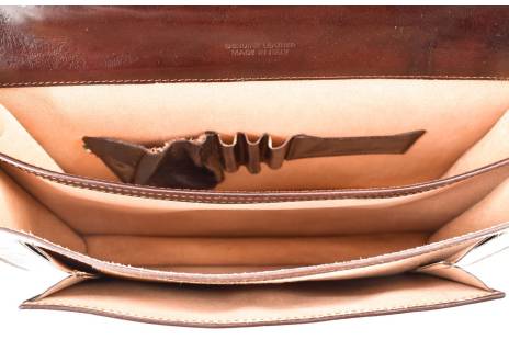 Kožená aktovka Arteddy - 2 komorová