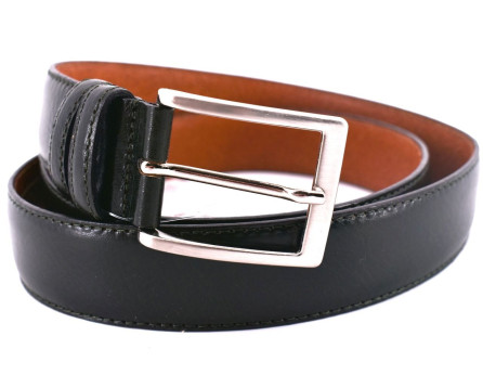 Kožený opasek Juice - tmavě zelená/120